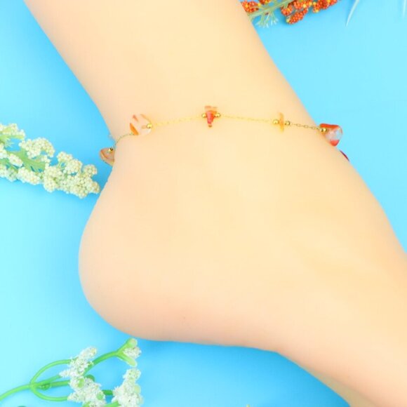 Elegant Handmade Anklet – Perfect for Women & Girls | Ideal Gift Option, DYC1820 - Picture 8 of 8